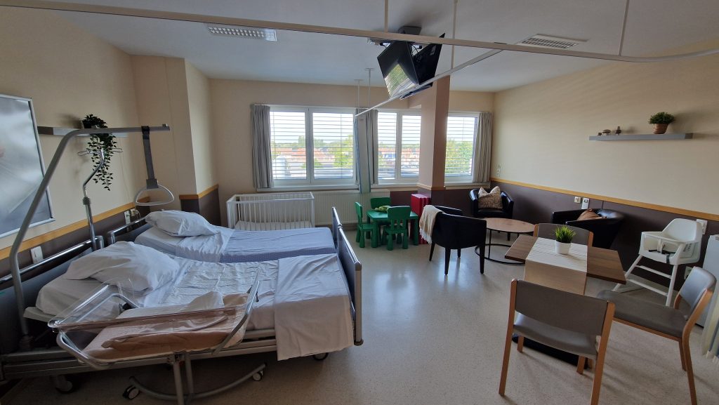 Maternité Hornu - Chambre familiale